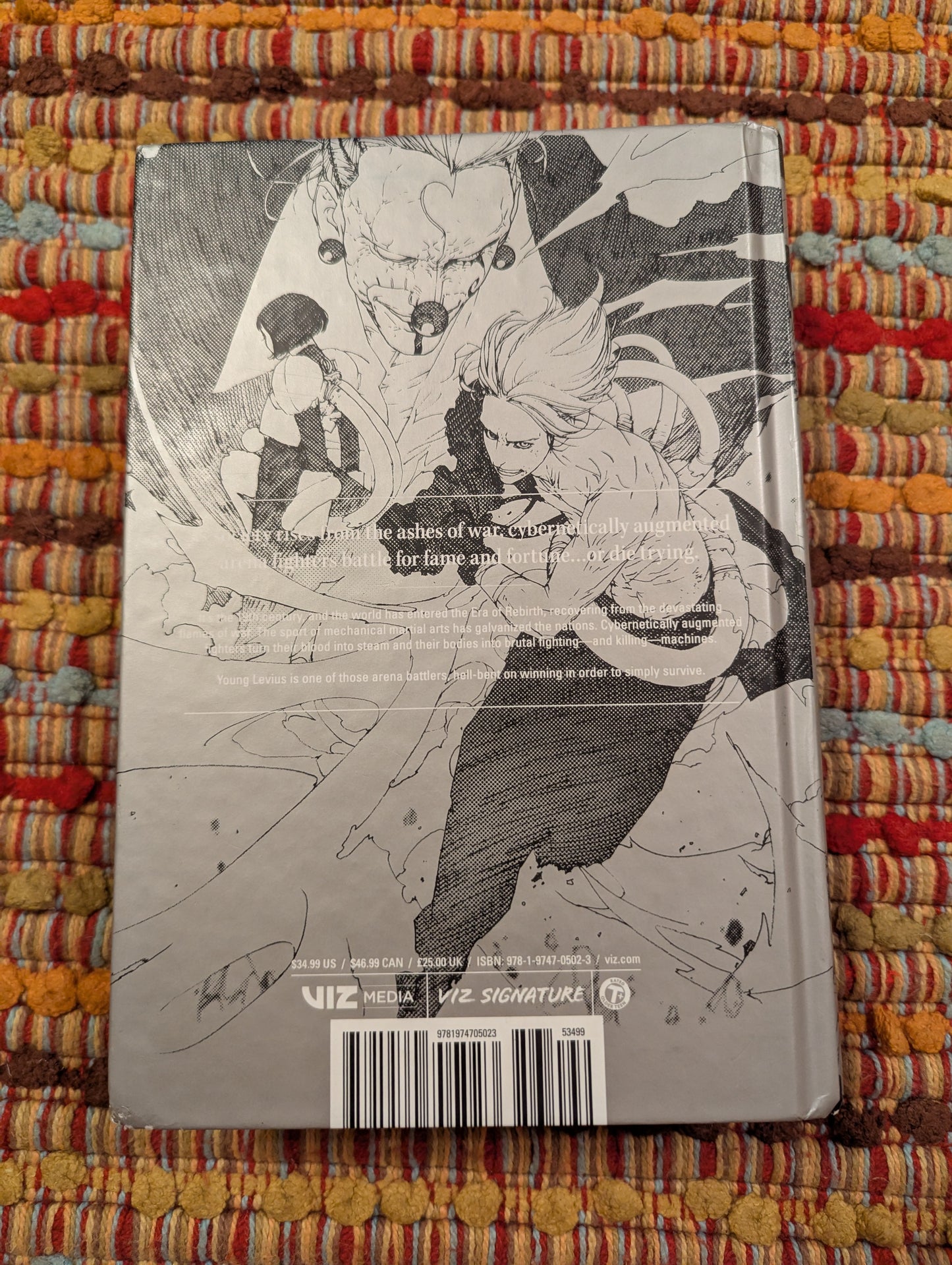 Levius Hardcover Volume 1 Beautifully Illustrated Featuring Black & White and COLOR