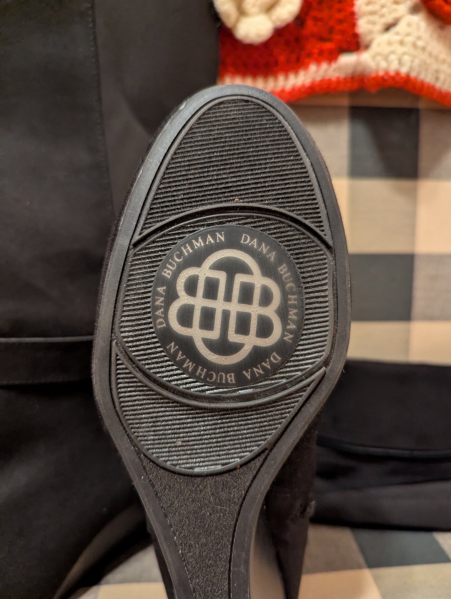 Dana Buchman Womens Classy Black Suede Boots Size 8, Fall/Winter Fashion